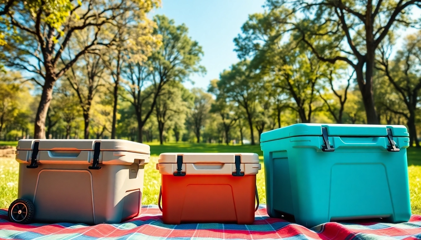 Compare coolers that perform like a Yeti cooler in a sunny outdoor picnic setting.