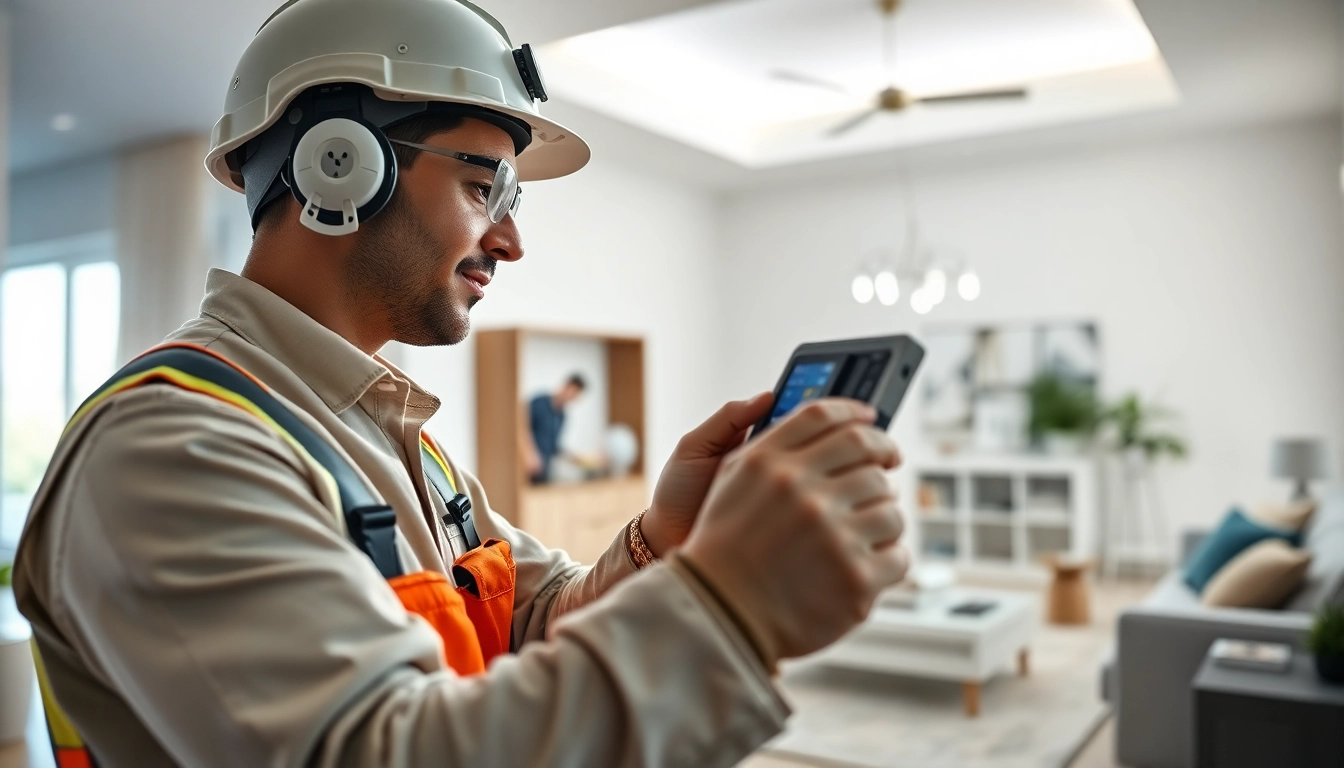 Electrical Contractor Clearwater providing professional wiring services in a modern home.