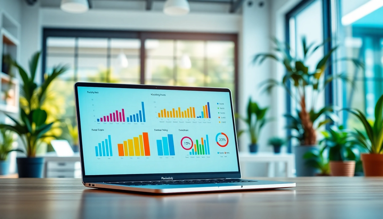 Engaging visual of Funnel Builders represented through a modern workspace setup, highlighting productivity.