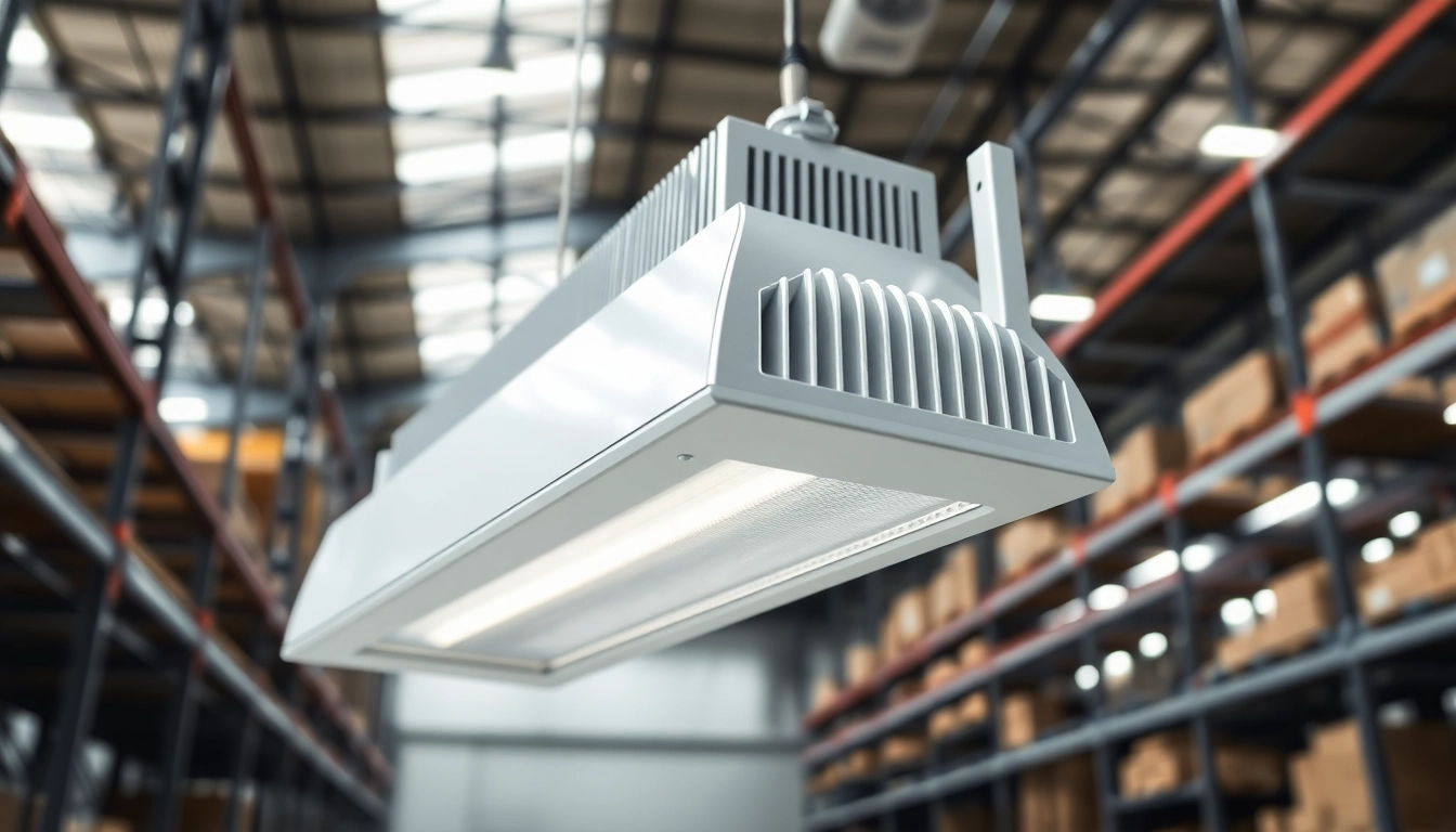 Showcasing a Vapor Tight Light Fixture designed for efficiency and durability in industrial environments.