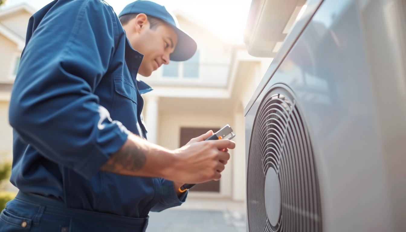 AC repair service in Glendale AZ by a skilled technician, focusing on residential HVAC issues.