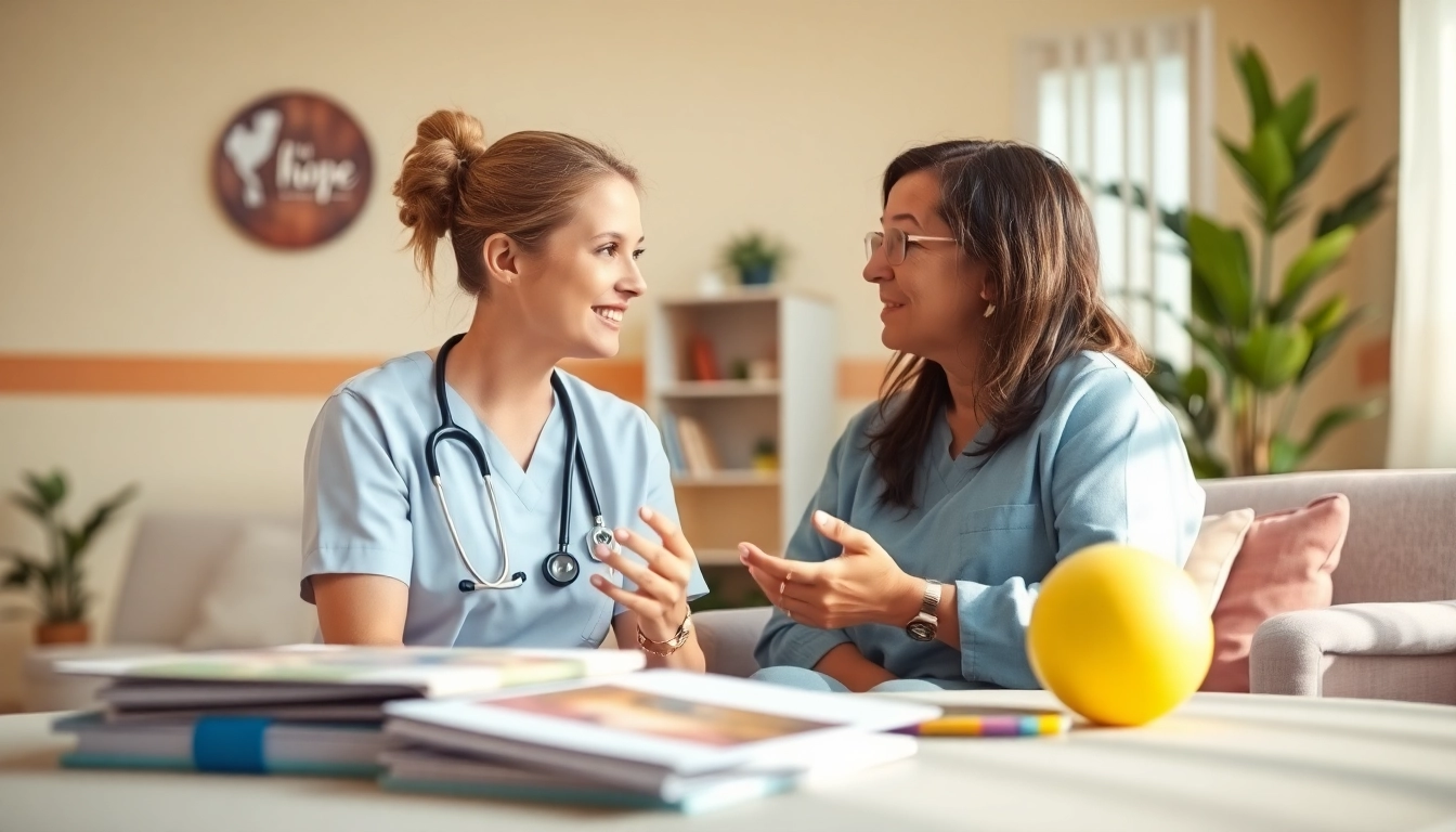 Counseling session for nurses in the VDAP Program in Alabama, showcasing support and recovery.