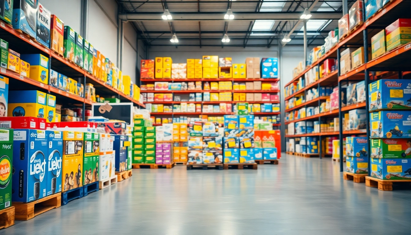 Explore various wholesale products in a professional retail setup with amazon wholesale deals.