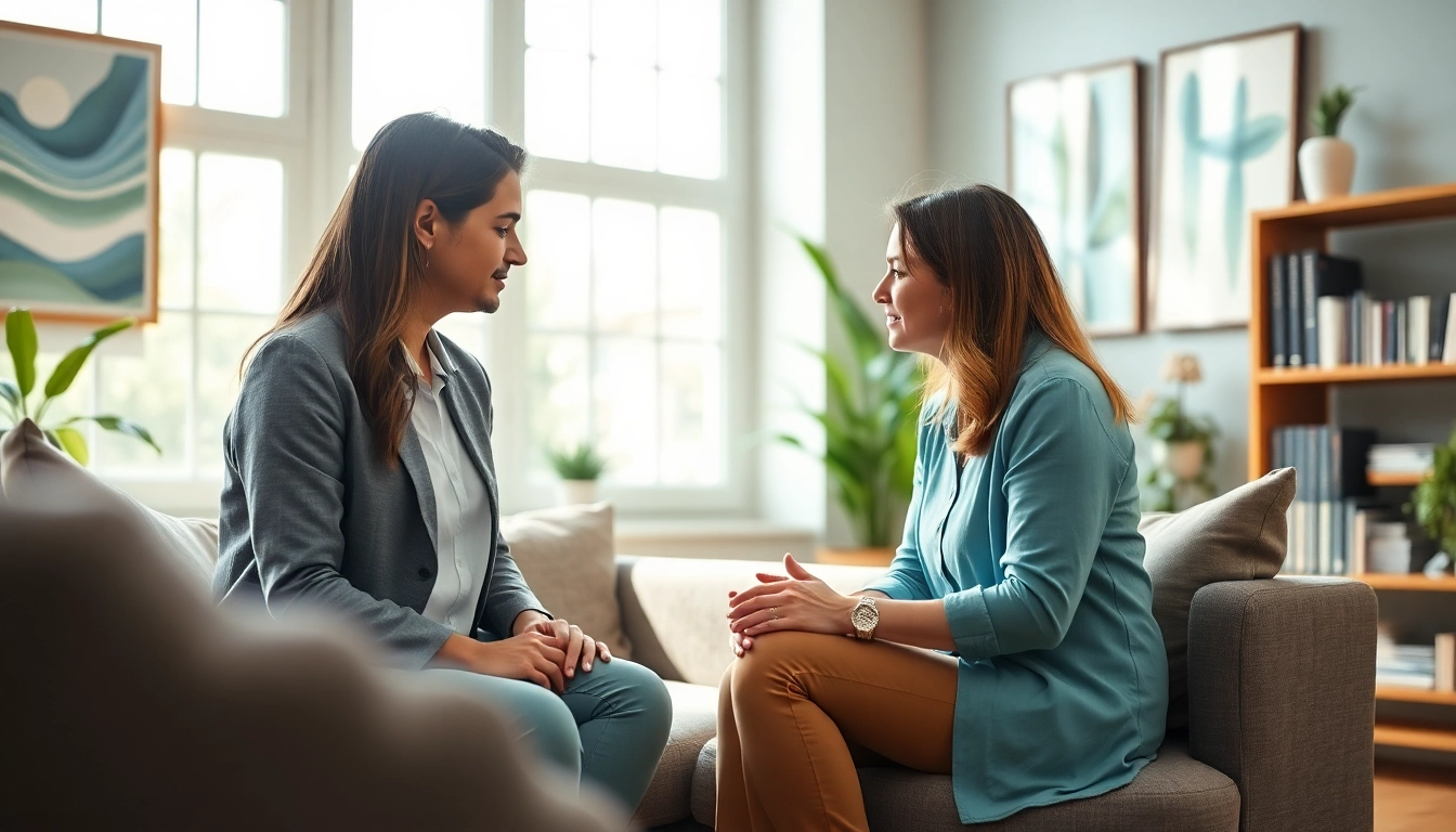 Seek effective depression treatment dubai in a serene therapy session with a compassionate therapist.
